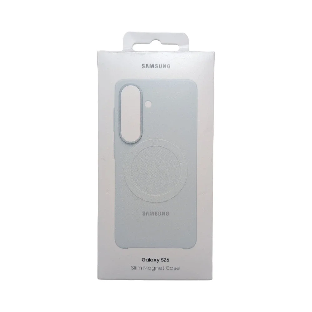 Oo1-O Samsung Galaxy S26 Slim Magnet Case - Light Blue